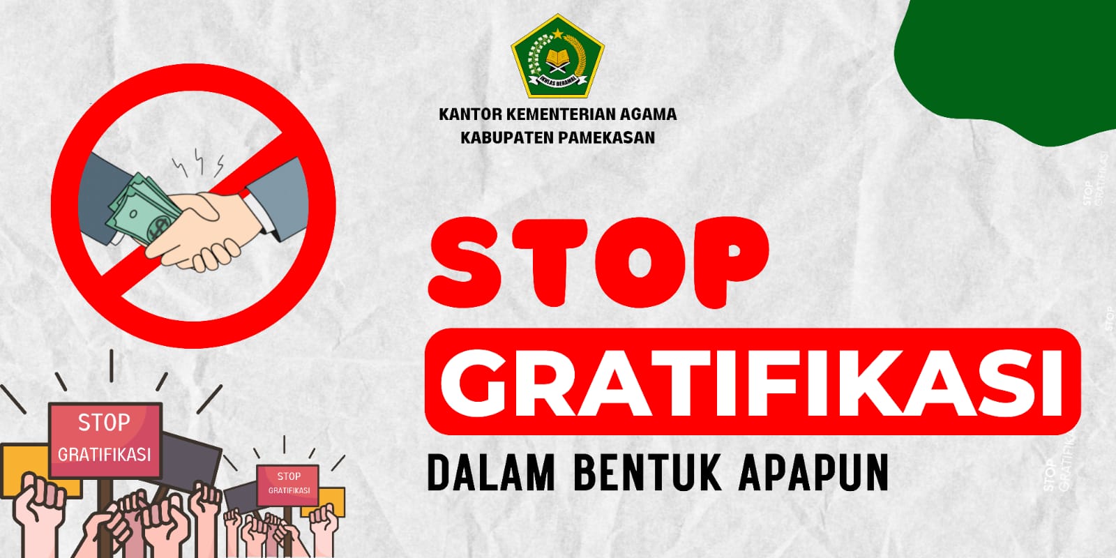 Stop gratifikasi