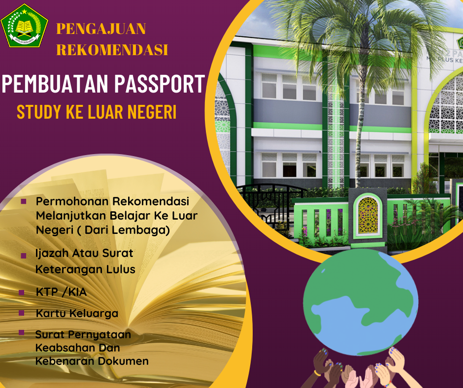 PENGAJUAN REKOM PASSPORT STUDY KE LUAR NEGERI